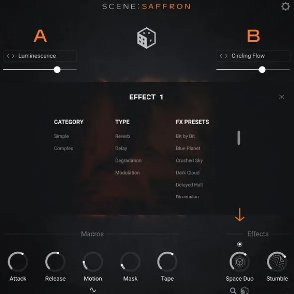 Native Instruments Scene: Saffron