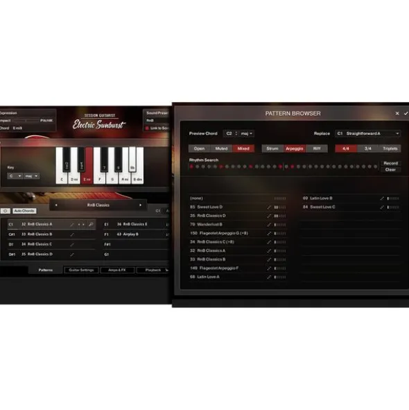 Native Instruments Session Guitarist El. Sunburst