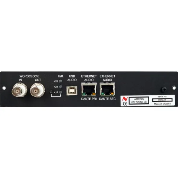 Neve 1073OPX with Dante/USB card