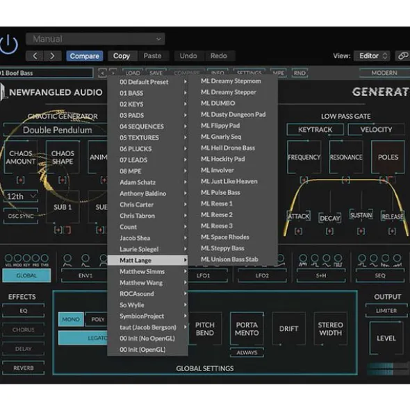 Newfangled Audio Generate