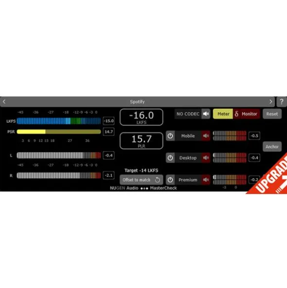 Nugen Audio MasterCheck 2 Upgrade