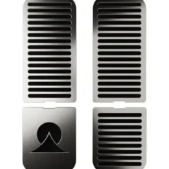 Ohma World Stripes Screen Black & Steel
