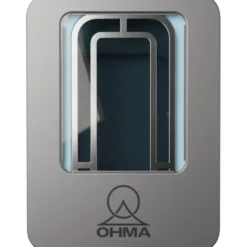 Ohma World Window Screen Black & Steel