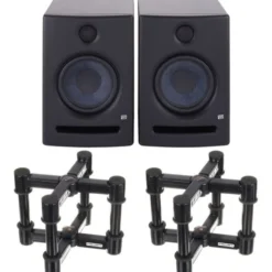 Presonus Eris E5 Isolation Stand Bundle
