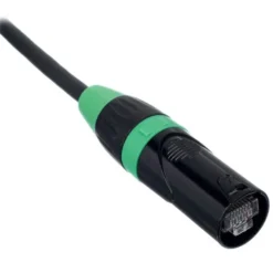 pro snake CAT6E CC Cable 5.0m green