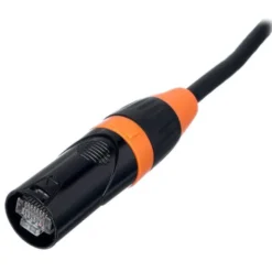 pro snake CAT6E CC Cable 1.0m orange