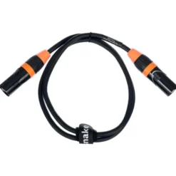 pro snake CAT6E CC Cable 1.0m orange