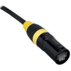 pro snake CAT6E CC Cable 25.0m yellow