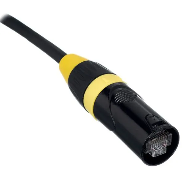 pro snake CAT6E CC Cable 25.0m yellow