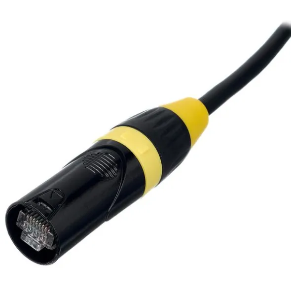 pro snake CAT6E CC Cable 25.0m yellow