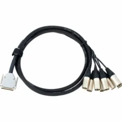 pro snake SUB-D 25pin-XLRM 2m