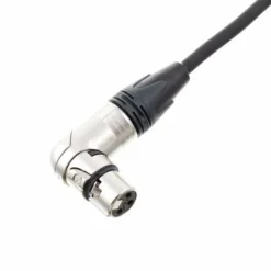 pro snake XLR Patch Angled/Female 1m
