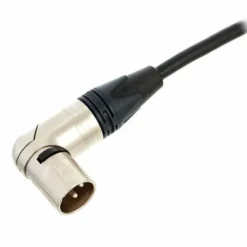 pro snake XLR Patch Angled/male 1m