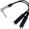 pro snake Y-Adapter Cable L-Jack S/2xM