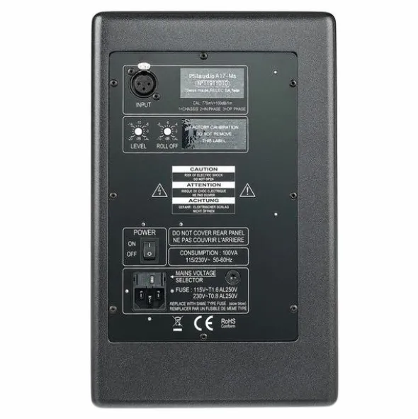 PSI Audio A17-M Metal Black