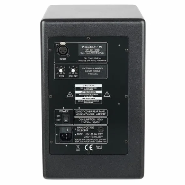 PSI Audio A17-M Metal Black