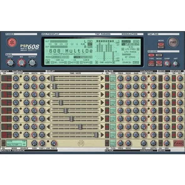 PSP Audioware 608 MultiDelay