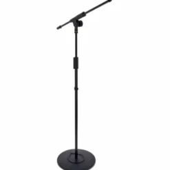 Roadworx Mic Stand Round Base Boom