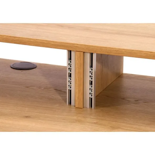 Roadworx Multi Electric Table Oak