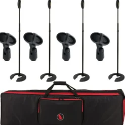Roadworx One-Hand Mic Stand Bag Bundle