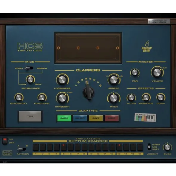 Robotic Bean Hand Clap Studio
