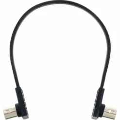 Rockboard Flat MIDI Cable 30cm Black