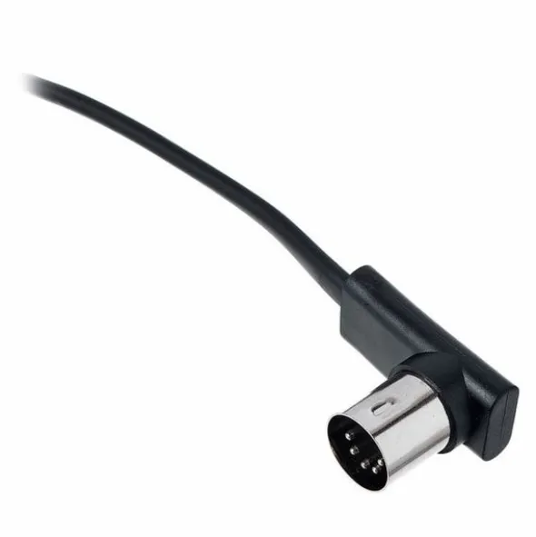 Rockboard Flat MIDI Cable 30cm Black