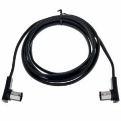 Rockboard Flat MIDI Cable 200cm Black