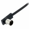 Rockboard Flat MIDI Cable 1000cm Black