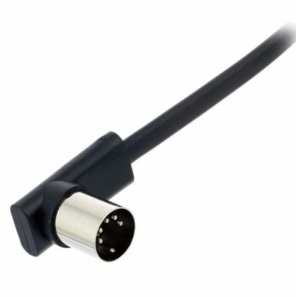 Rockboard Flat MIDI Cable 1000cm Black