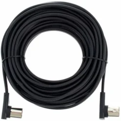 Rockboard Flat MIDI Cable 1000cm Black