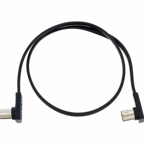 Rockboard Flat MIDI Cable 60cm Black