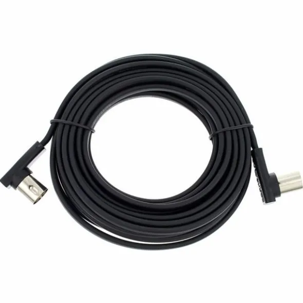 Rockboard Flat MIDI Cable 500cm Black