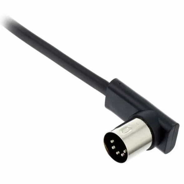 Rockboard Flat MIDI Cable 500cm Black