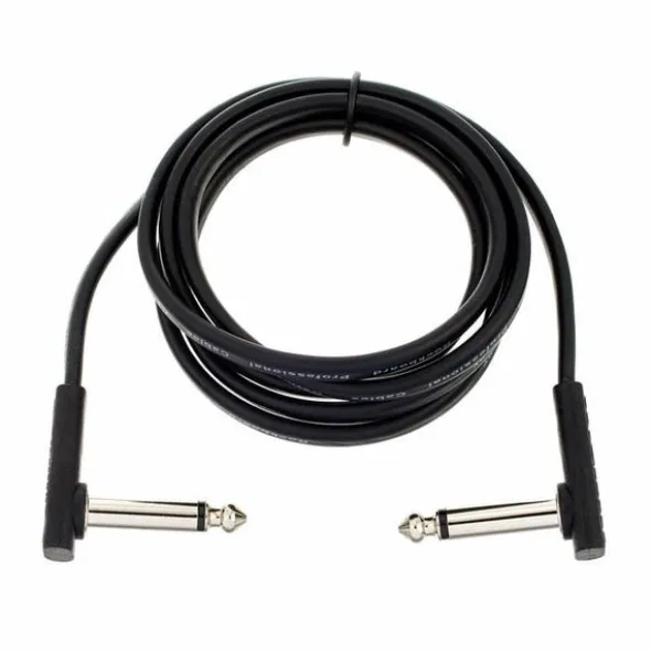 Rockboard Flat Patch Cable Black 120 cm