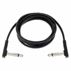 Rockboard Flat Patch Cable Black 100 cm