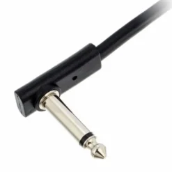 Rockboard Flat Patch Cable Black 20 cm