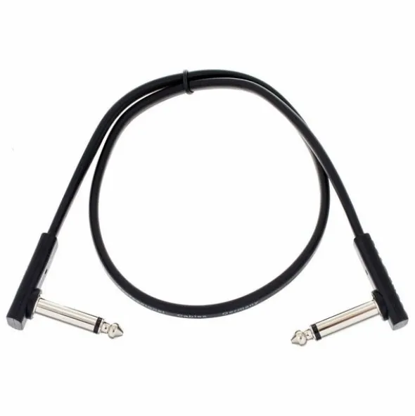 Rockboard Flat Patch Cable Black 45 cm