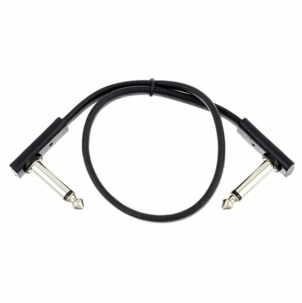 Rockboard Flat Patch Cable Black 30 cm