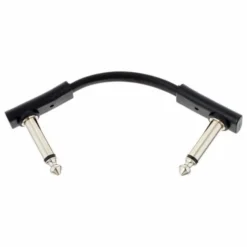 Rockboard Flat Patch Cable Black 5 cm
