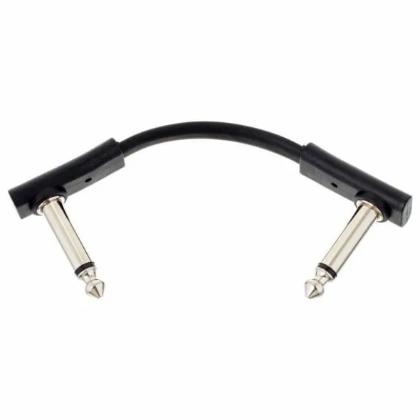 Rockboard Flat Patch Cable Black 5 cm