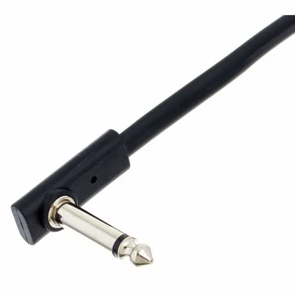 Rockboard Flat Patch Cable Black 80 cm