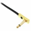 Rockboard Flat Patch Cable Gold 30 cm