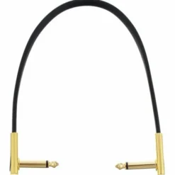 Rockboard Flat Patch Cable Gold 30 cm