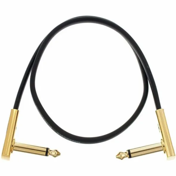 Rockboard Flat Patch Cable Gold 45 cm