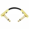 Rockboard Flat Patch Cable Gold 5 cm