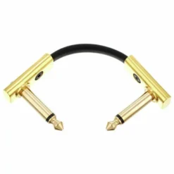 Rockboard Flat Patch Cable Gold 5 cm