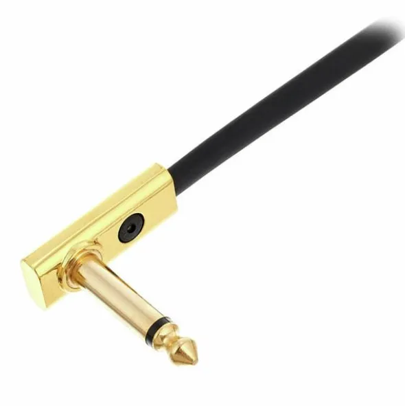 Rockboard Flat Patch Cable Gold 5 cm