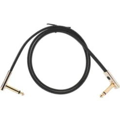 Rockboard Flat Patch Cable Gold 80 cm