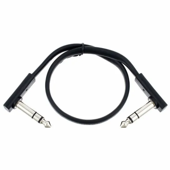 Rockboard Flat TRS Cable 30 cm BK